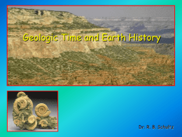 Geologic Time and Earth History