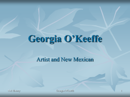 Georgia O`Keeffe