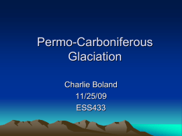 Permo-Carboniferous Glaciation