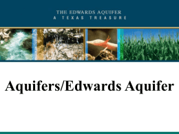 Flowpaths of the Edwards Aquifer