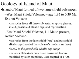 Geology of Maui