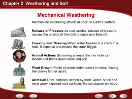 Chapter 2 Weathering and Soil Soil
