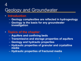 4-Geology and Groundwater
