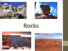 Rocks - Schoolwires.net