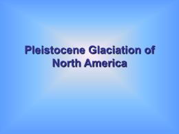North American Glaciation