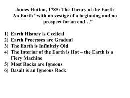 Great Theorists of the Earth (2)