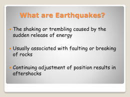 Earthquake 2011