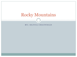 Rocky Mountains - burnsburdick11