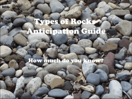 Types of Rocks - hhartlinefinalproject