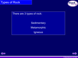 Rocks and their forming NH