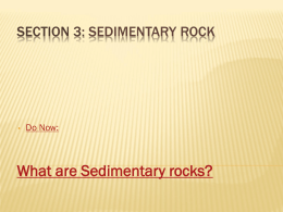 What are Sedimentary rocks?