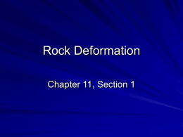 Rock Deformation