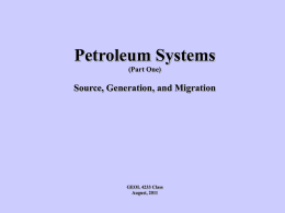 Petroleum Systems - Oklahoma Geological Survey