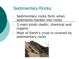 How Rocks are Formed: Sedimentary