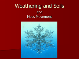 Soils and Weathering new