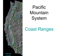 Coast ranges