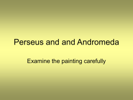Perseus and and Andromeda