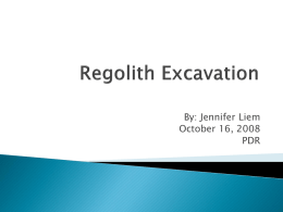 Regolith Excavator Simulation Project