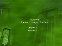 Science Earth`s Changing Surface
