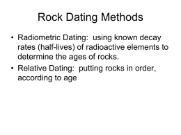 Rock Dating PowerPoint
