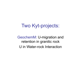 Two Kyt-projects: