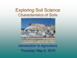 Exploring Soil Science