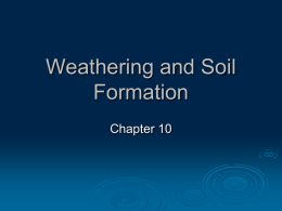 WED and Soil Formation 2014