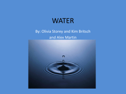WATER2 - WLWV Staff Blogs