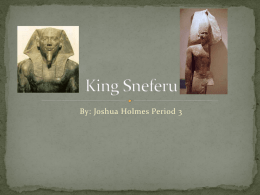 King Sneferu