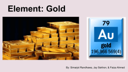 Element: Gold