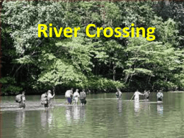 River Crossing - Whitireia Moodle