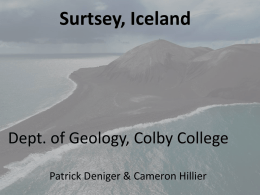 Surtsey - Colby College