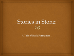 Stories in Stone: