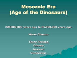 Mesozoic Era