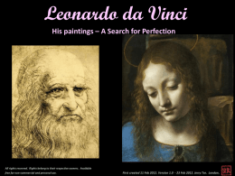 Leonardo de Vinci - Slide Show