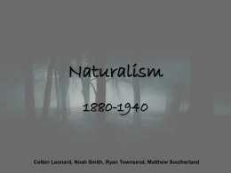Final Naturalism