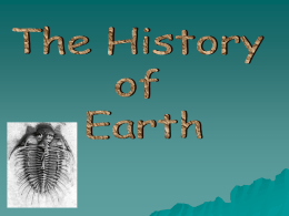 The History of Fossils Power Point