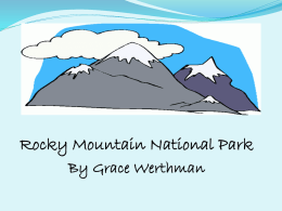 Rocky Mountain National Park By Grace - Cook/Lowery15