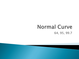 AFDA.7ab - Notes: Normal Curve