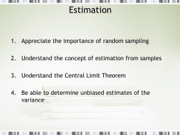 Estimation - Mr Barton Maths
