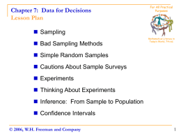Data for Decisions