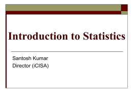 Download: Introduction to Statistics