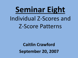Caitlin`s Seminar