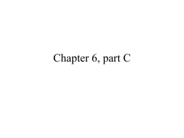 Chapter 6, part C