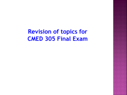 Lecture 38-Revision