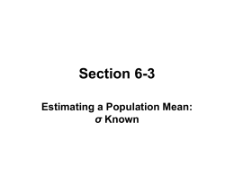 Section 6-3 - Gordon State College