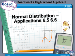 6.5 6.6 Normal Applications Boardworks