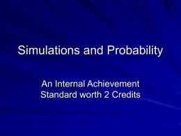 2.6 Normal Probability and Simulations