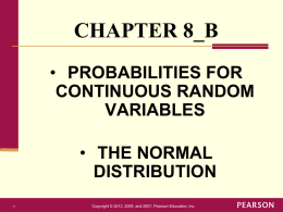 Lecture Notes_Cont Prob Model - Department of Statistics and