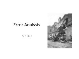 Error Analysis - msamandakeller